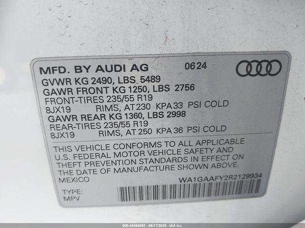 2024 AUDI Q5