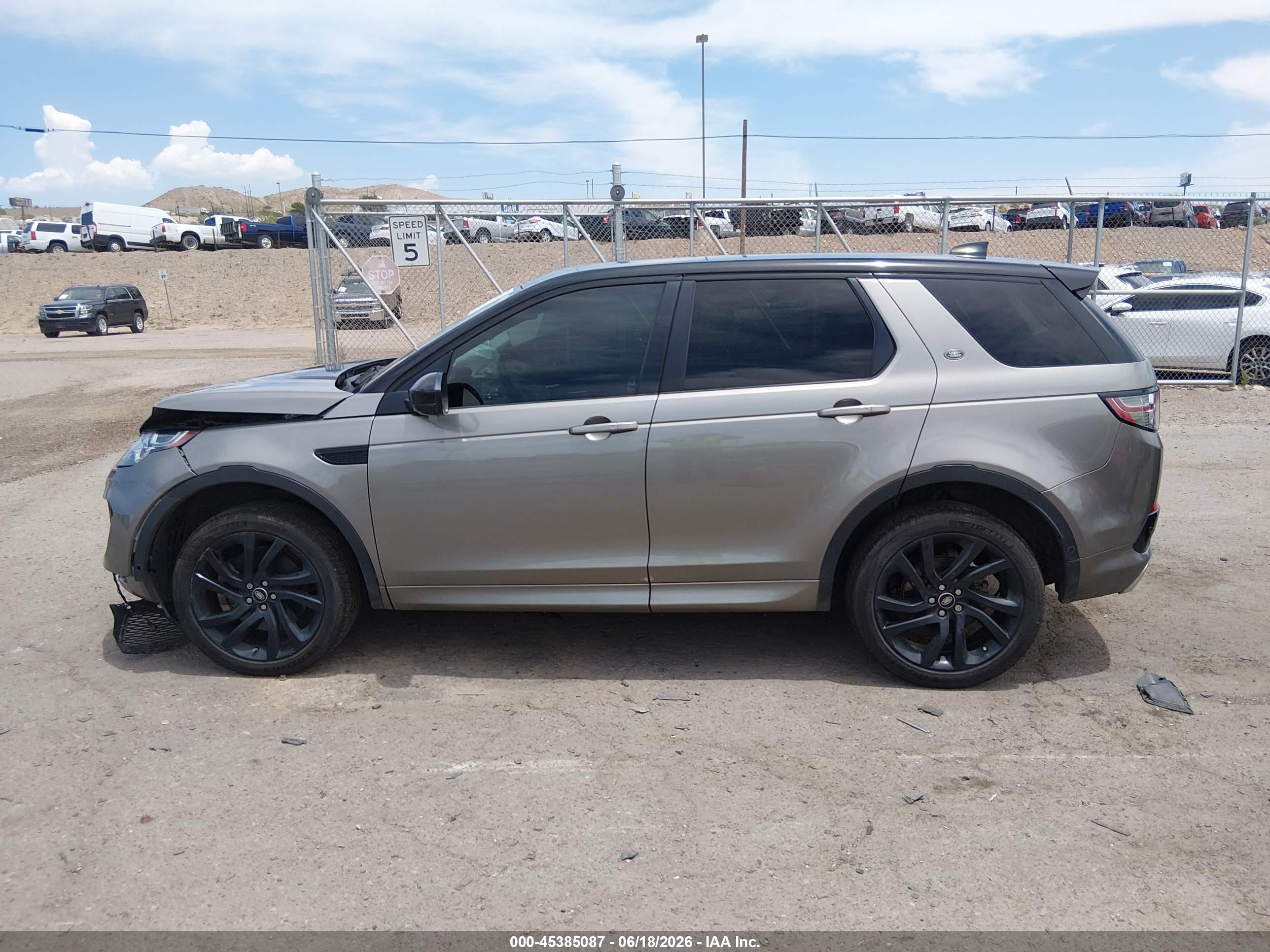 2018 LAND ROVER DISCOVERY SPORT HSE LUX