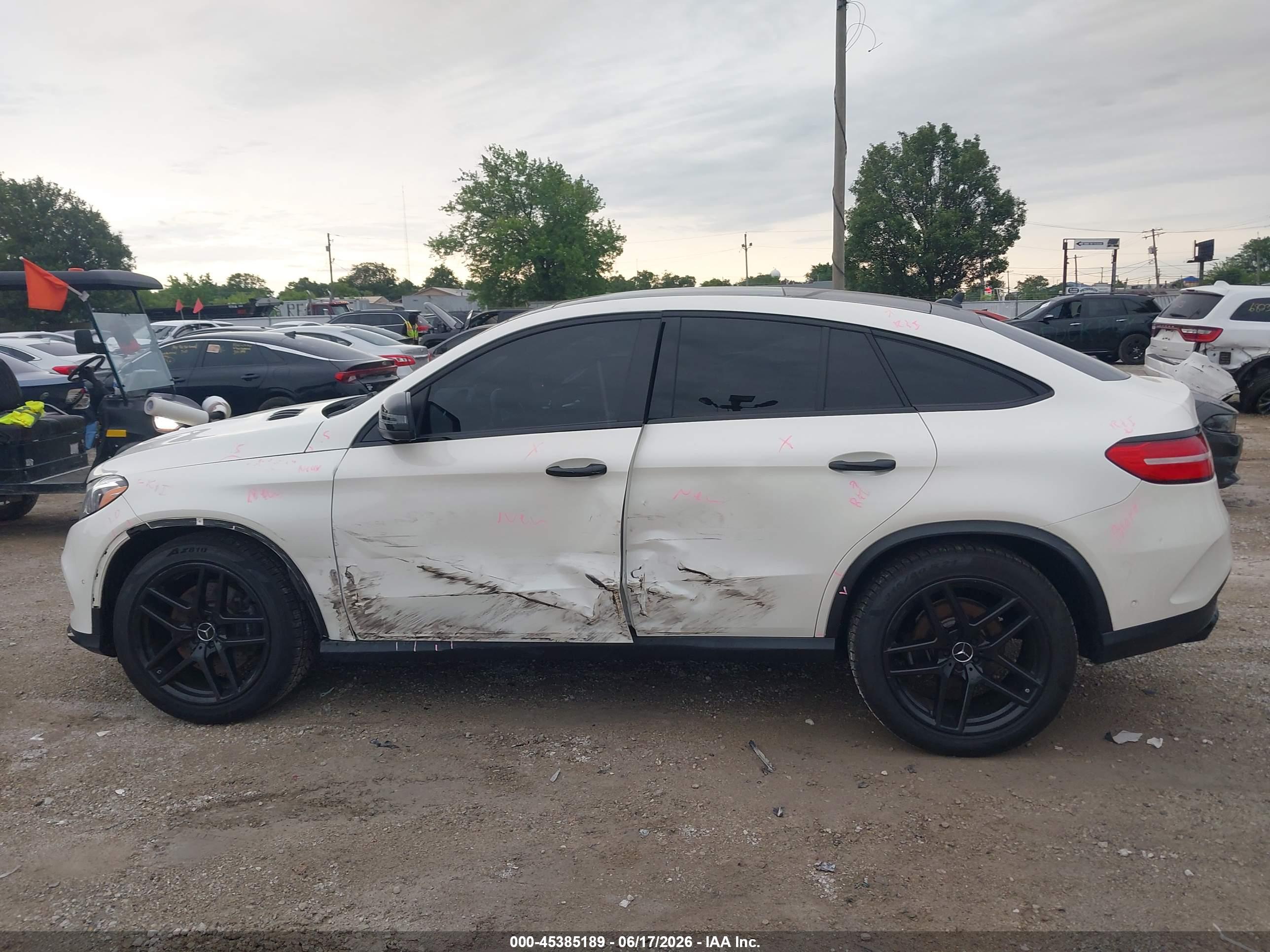 2017 MERCEDES-BENZ AMG GLE 43 COUPE 4MATIC