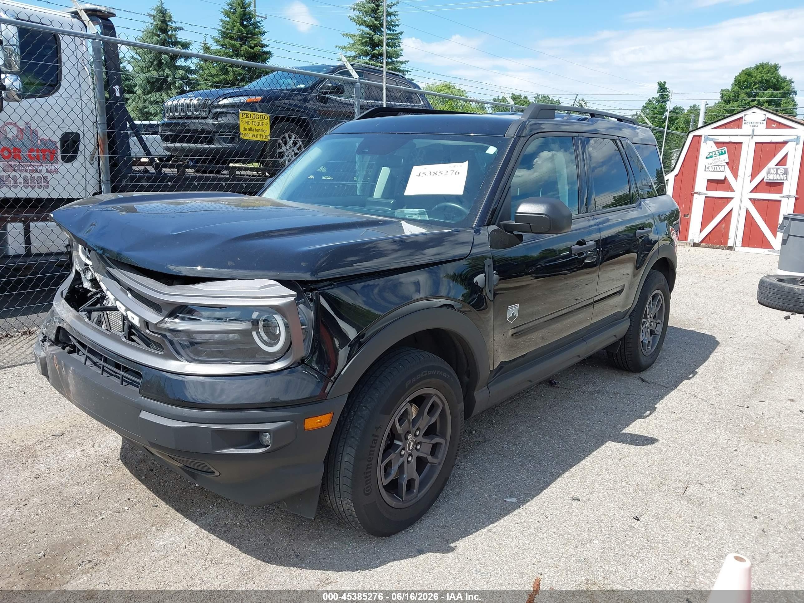2022 FORD BRONCO SPORT BIG BEND — I2