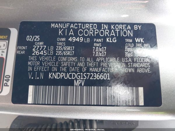 2025 KIA SPORTAGE HYBRID LX