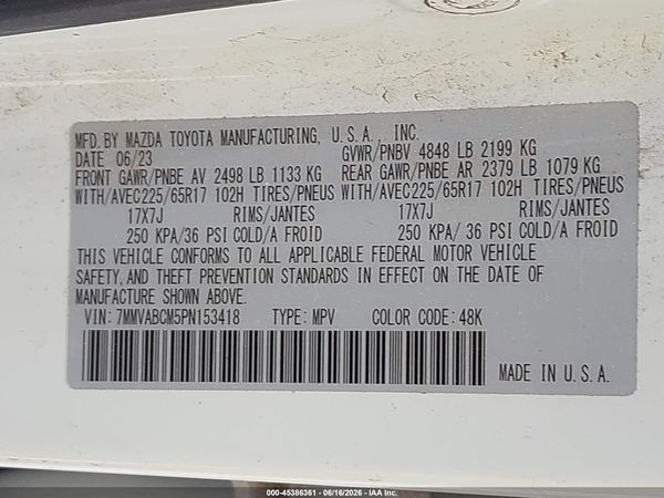 2023 MAZDA CX-50 2.5 S PREFERRED PLUS