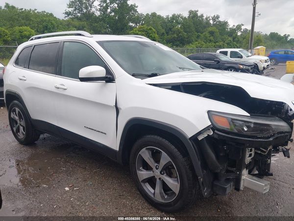 2019 JEEP CHEROKEE LIMITED 4X4