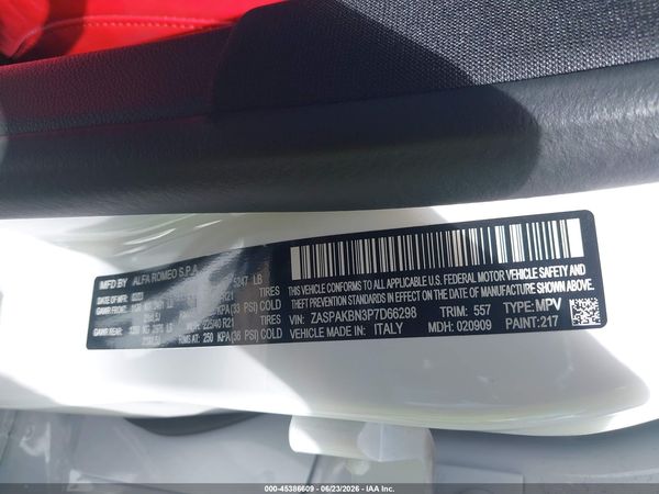 2023 ALFA ROMEO STELVIO VELOCE AWD