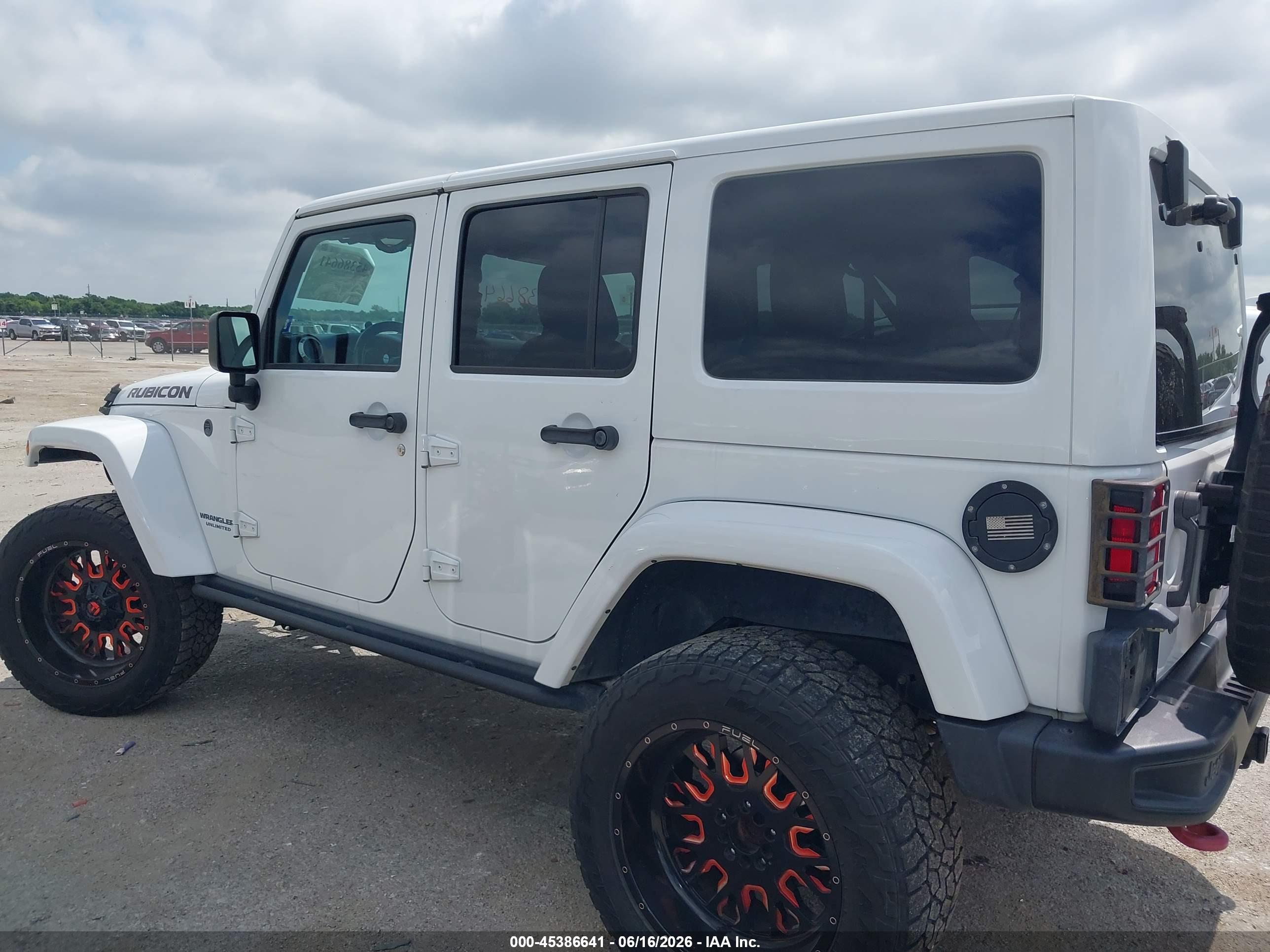 2017 JEEP WRANGLER UNLIMITED RUBICON HARD ROCK 4X4