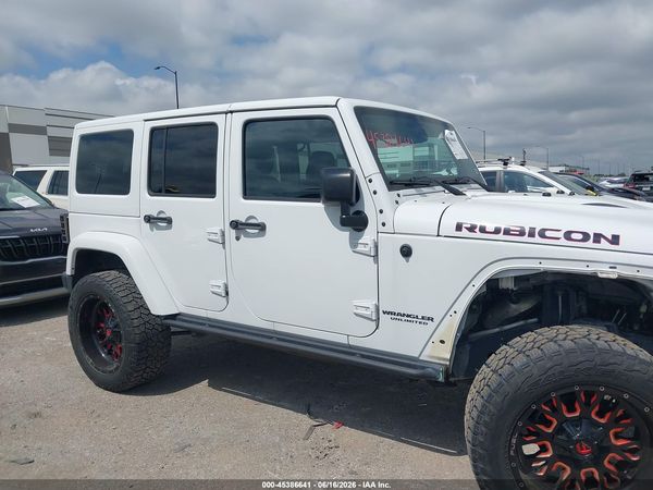 2017 JEEP WRANGLER UNLIMITED RUBICON HARD ROCK 4X4