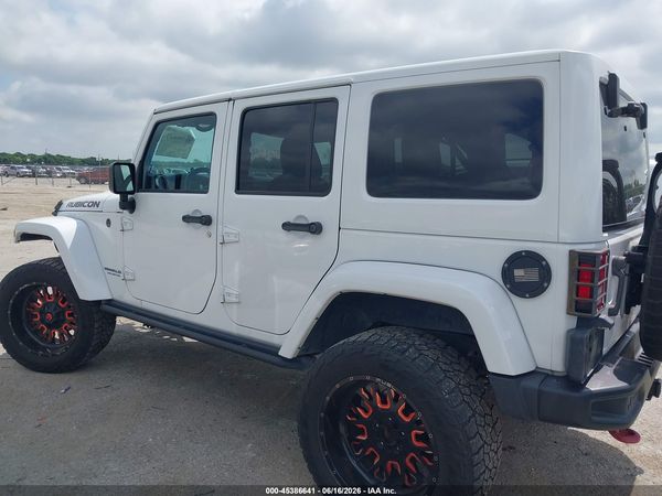 2017 JEEP WRANGLER UNLIMITED RUBICON HARD ROCK 4X4