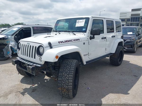 2017 JEEP WRANGLER UNLIMITED RUBICON HARD ROCK 4X4