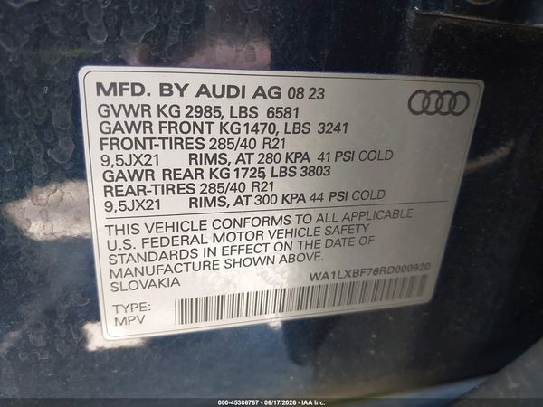 2024 AUDI Q7
