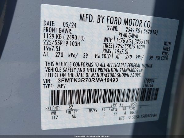 2024 FORD MUSTANG MACH-E PREMIUM