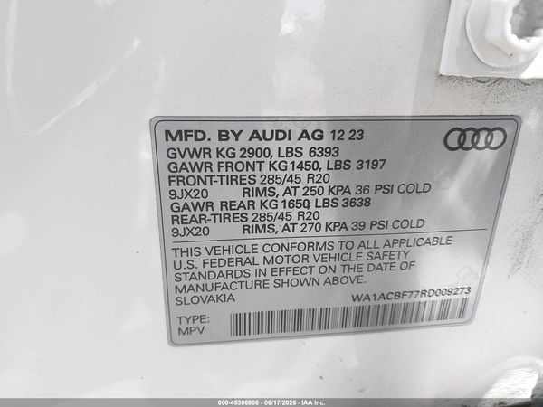 2024 AUDI Q7