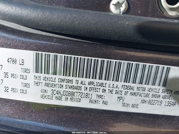 2019 JEEP COMPASS TRAILHAWK 4X4