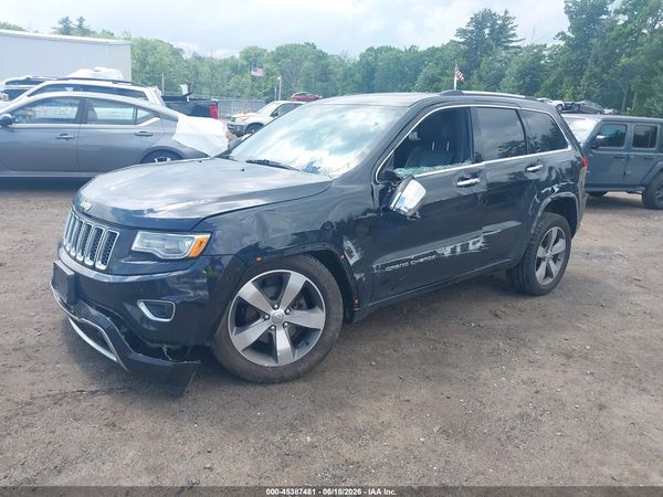 2016 JEEP GRAND CHEROKEE OVERLAND 4X4