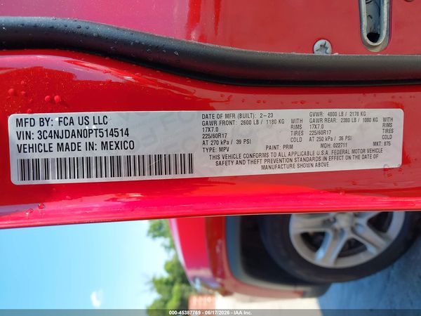 2023 JEEP COMPASS SPORT 4X4