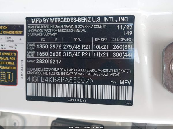 2023 MERCEDES-BENZ GLE 350 4MATIC