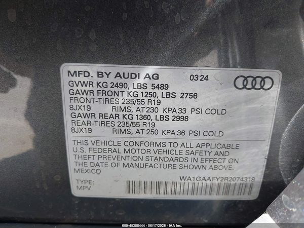 2024 AUDI Q5