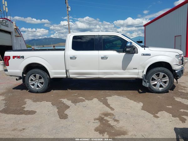 2017 FORD F-150 PLATINUM