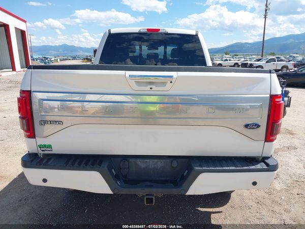 2017 FORD F-150 PLATINUM