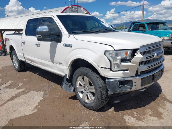 2017 FORD F-150 PLATINUM