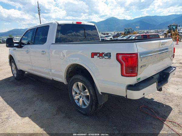 2017 FORD F-150 PLATINUM