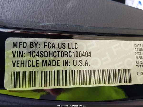 2024 DODGE DURANGO R/T RWD