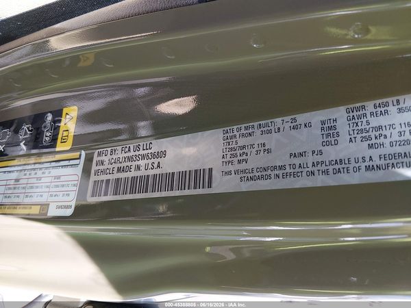 2025 JEEP WRANGLER 4XE WILLYS '41 4XE