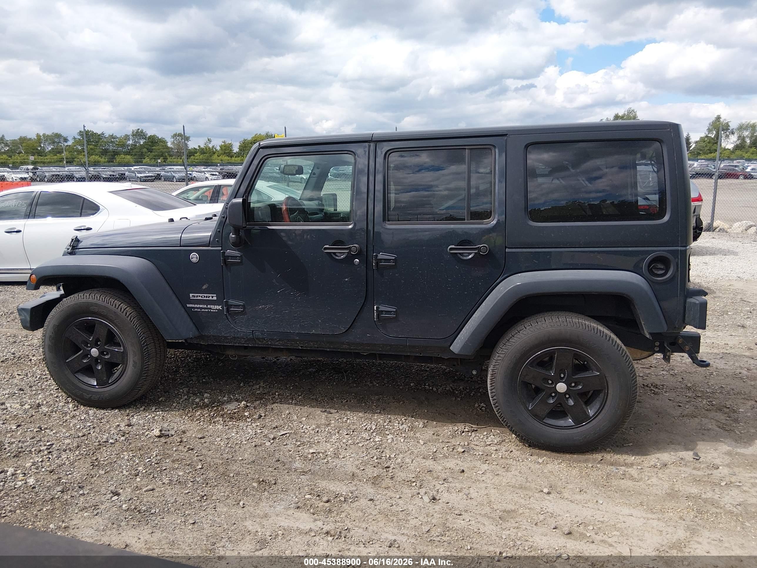 2018 JEEP WRANGLER JK UNLIMITED SPORT S 4X4