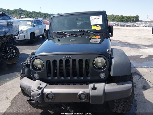 2016 JEEP WRANGLER UNLIMITED BLACK BEAR