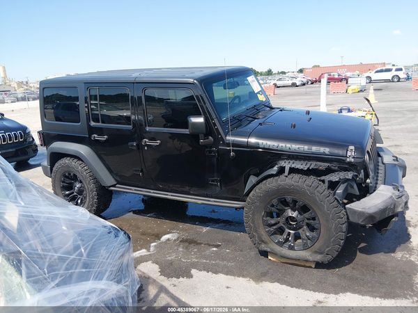 2016 JEEP WRANGLER UNLIMITED BLACK BEAR