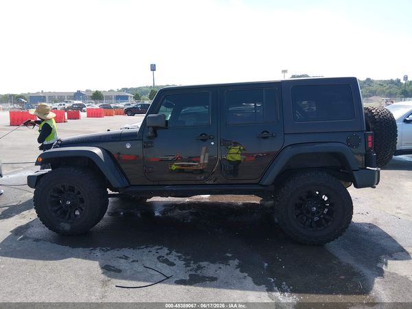 2016 JEEP WRANGLER UNLIMITED BLACK BEAR