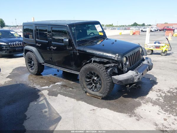 2016 JEEP WRANGLER UNLIMITED BLACK BEAR