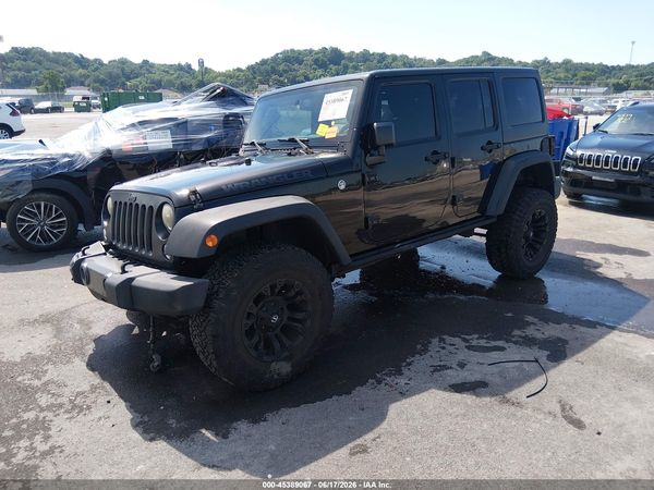 2016 JEEP WRANGLER UNLIMITED BLACK BEAR