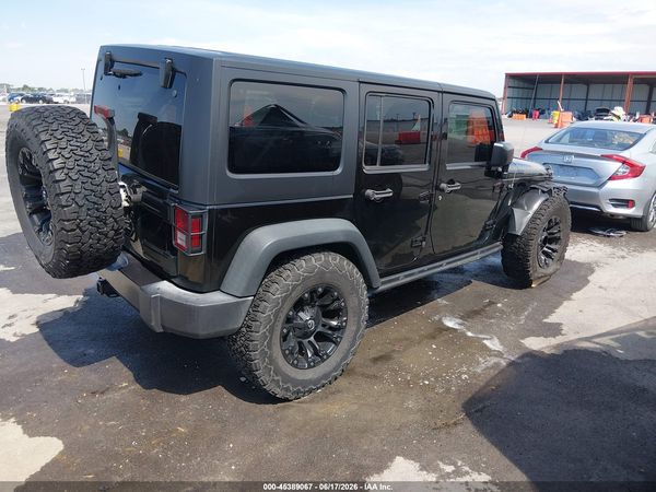 2016 JEEP WRANGLER UNLIMITED BLACK BEAR
