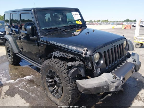 2016 JEEP WRANGLER UNLIMITED BLACK BEAR