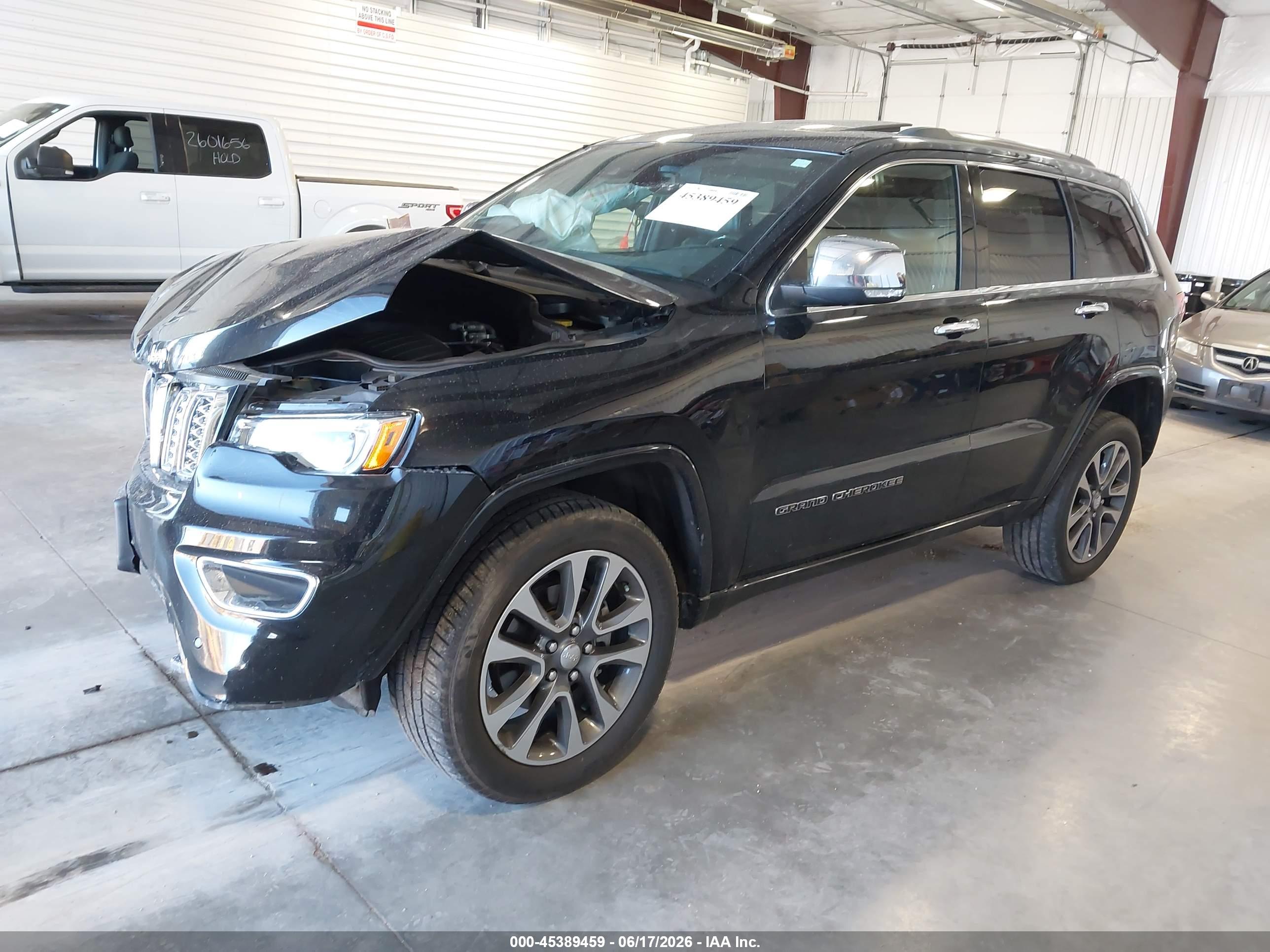 2017 JEEP GRAND CHEROKEE OVERLAND 4X4 — I2