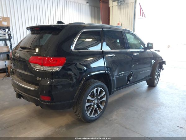 2017 JEEP GRAND CHEROKEE OVERLAND 4X4 — I4