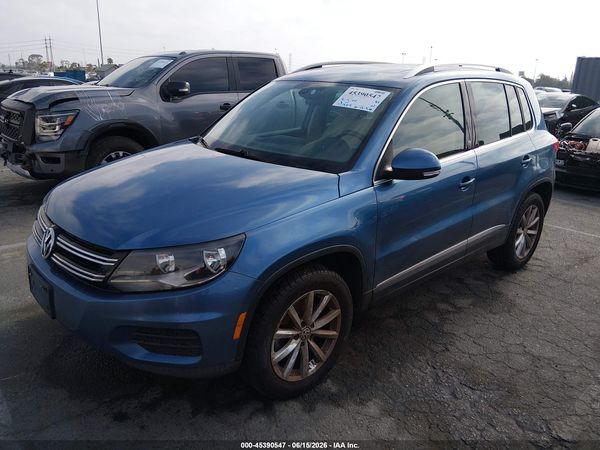 2017 VOLKSWAGEN TIGUAN 2.0T WOLFSBURG EDITION — I6