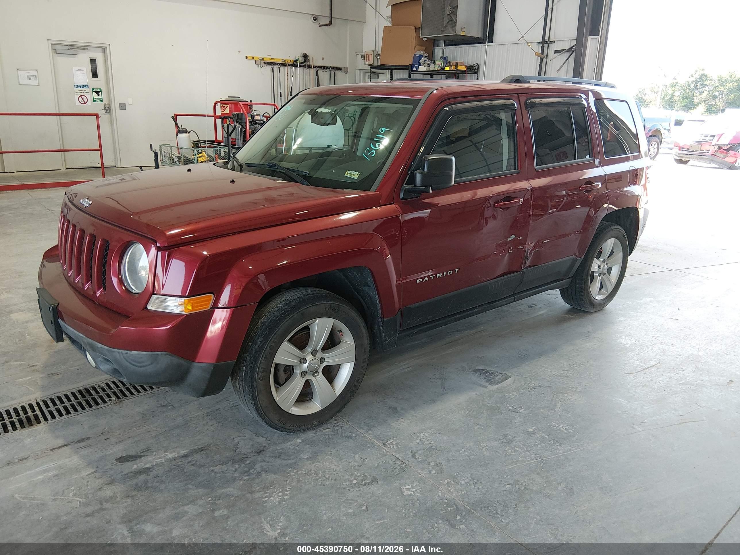 2016 JEEP PATRIOT LATITUDE