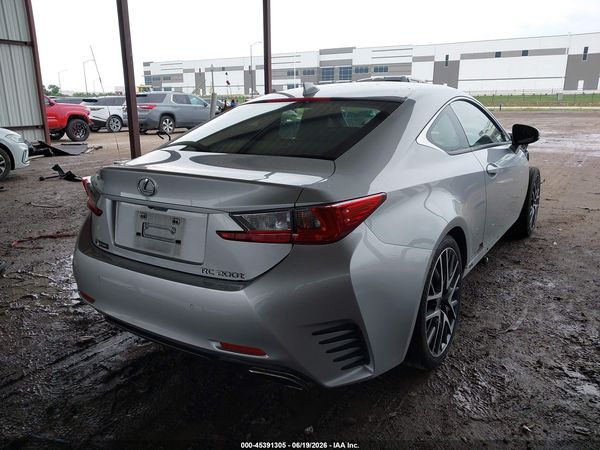 2016 LEXUS RC 200T