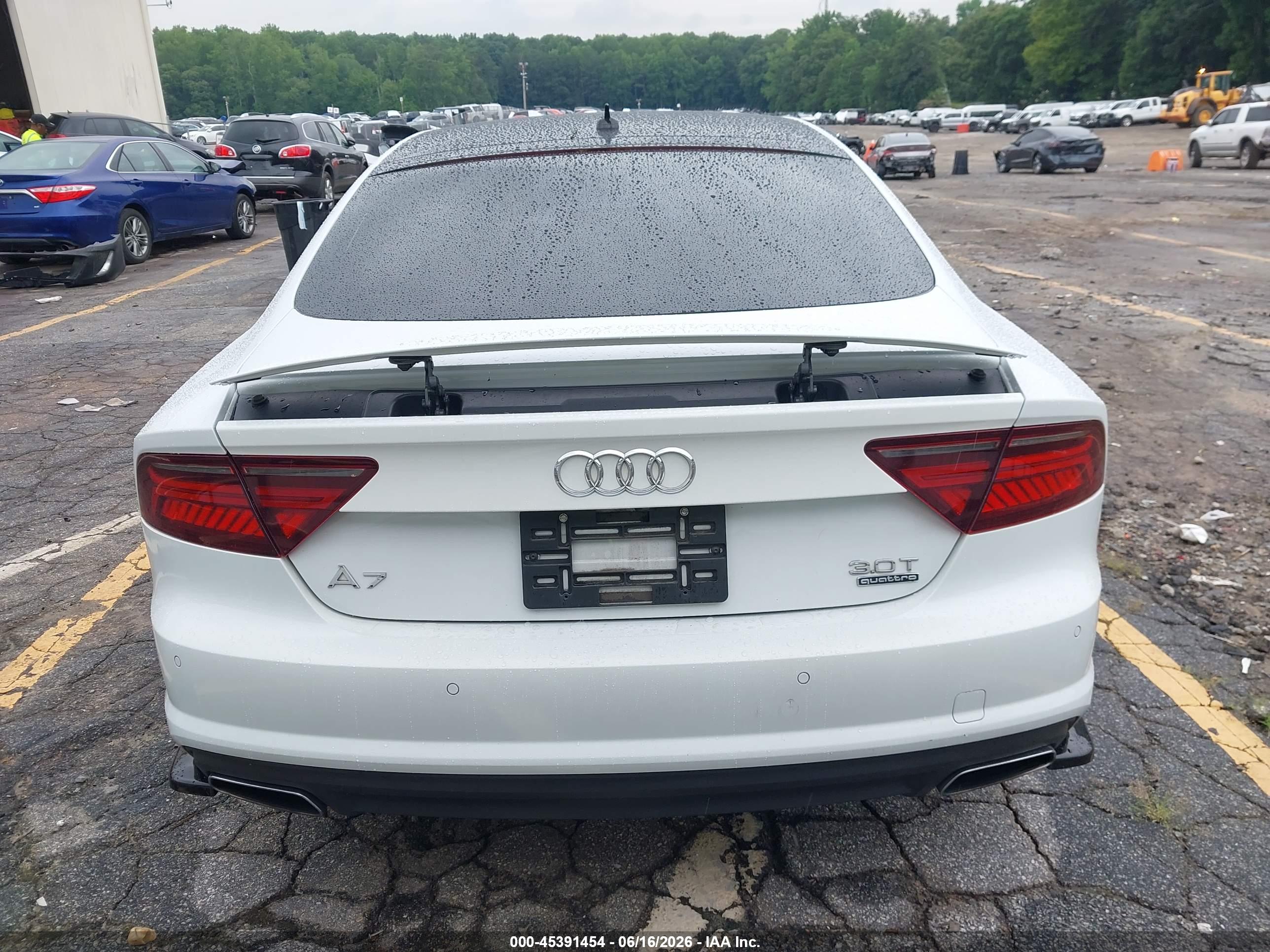 2016 AUDI A7 3.0T PREMIUM PLUS