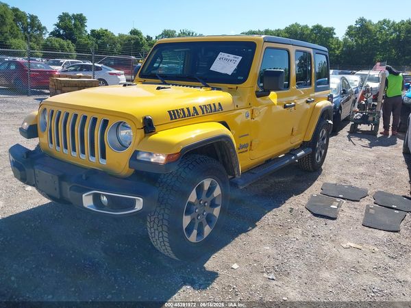 2020 JEEP WRANGLER UNLIMITED SAHARA 4X4