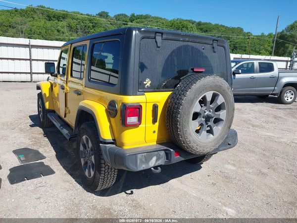 2020 JEEP WRANGLER UNLIMITED SAHARA 4X4