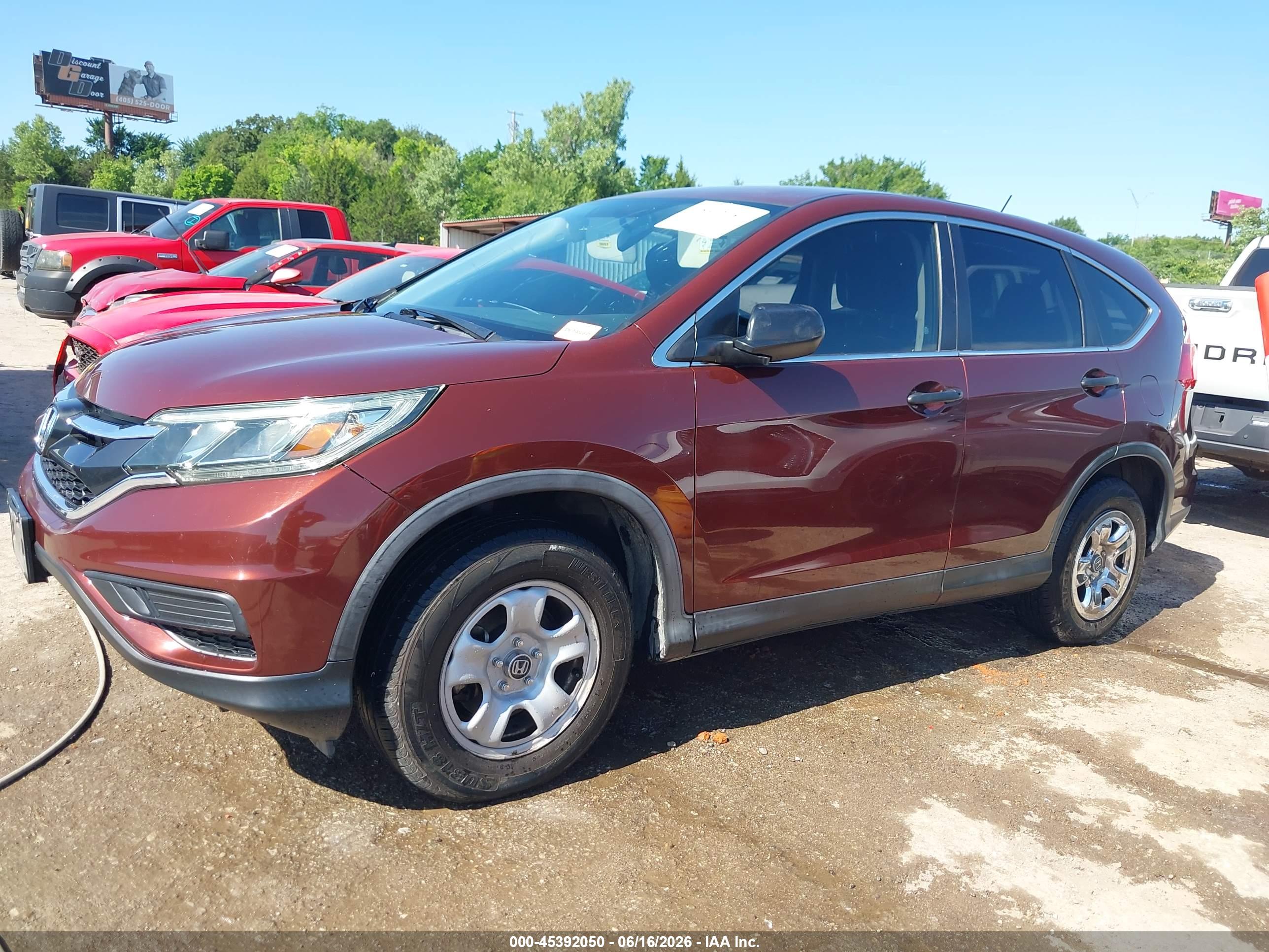 2015 HONDA CR-V LX