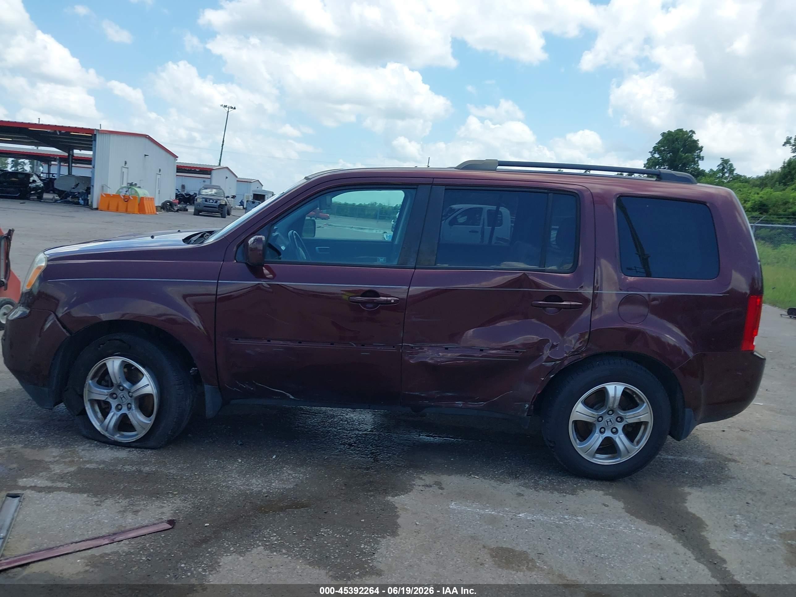 2012 HONDA PILOT EX-L