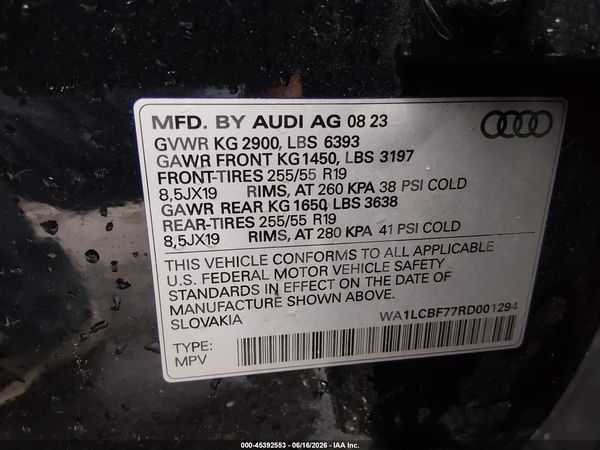 2024 AUDI Q7