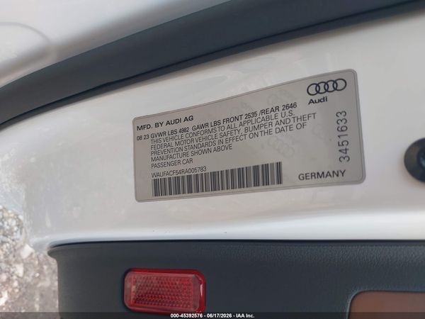 2024 AUDI A5 SPORTBACK