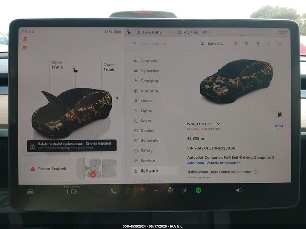 2022 TESLA MODEL Y