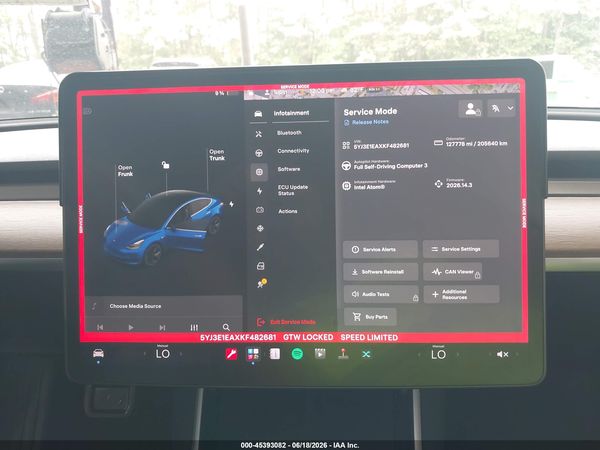 2019 TESLA MODEL 3