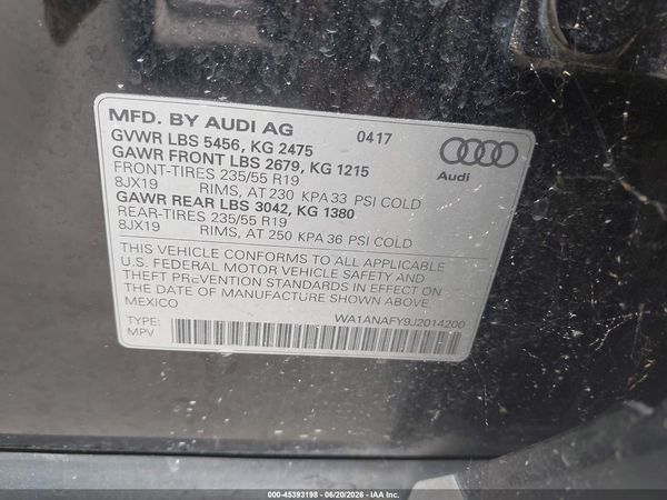 2018 AUDI Q5