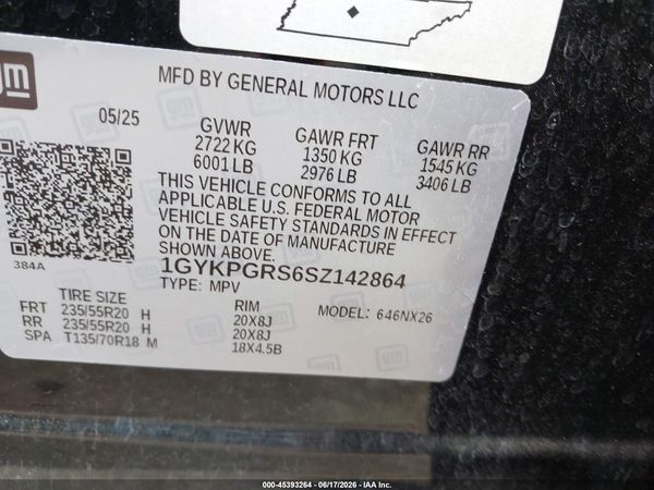 2025 CADILLAC XT6 AWD SPORT